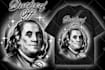 do 80s 90s airbrush graffiti design for logo and merchandise