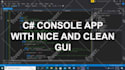 develop c sharp dot net desktop application and windows software