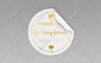 design product label, sticker for your business
