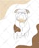 draw 12 hours pet portrait aesthetic one line art continues