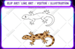 draw clip art , sticker , illustration and vector art