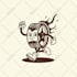 do vintage mascot illustration