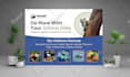design trade show banner, graphics and booth backdrops