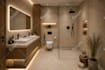 do modern 3d rendering and 3d interior design for kitchen, bedroom, bathroom