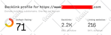 increase domain rating ahrefs DR 70 plus with seo backlinks
