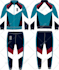 tracksuit or hoodie mockup design for sportswear clothing brand