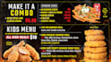 design digital menu, digital menu board or animated  menu