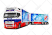 do manual vector tracing, redraw, convert image to vector