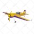 draw helicopter , airplane , aircraft , into a vector cartoon