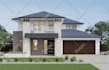 create 3d exterior, facade for house