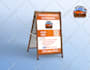 design a custom a frame sign