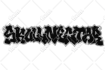 create graffiti for logo hardcore band design