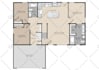 do autocad 2d floor plan design and architectural plans