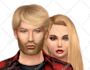make a semi realistic cute cartoon portrait