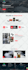 create modern responsive website with active contact form