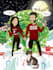 draw you a rick and morty christmas card