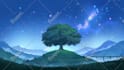 create anime, landscape and visual novel background painting