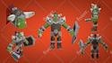 make 3d low poly characters for games or animation