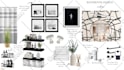 design your interior, make a mood board and shopping list