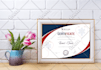 do certificate design, diploma certificate template or award certificate