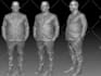 create detailed 3d character for animation and games