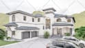 create architectural interior, exterior 3d rendering