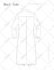 make fashion flat sketch for your design collections