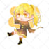 make a cute chibi illustration of your anime oc or idol