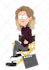 draw your portrait in the gravity falls cartoon style