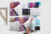 design product catalog, sell sheet, price list, magazine layout