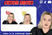 design custom tiktok stickers with animation in cute anime style for streamers