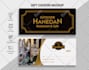 food restaurant business card, food menu, restaurant menu design