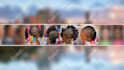 design youtube banner, tik tok and facebook cover page