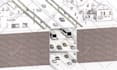 make digital and hand sketches of architecture project