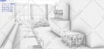 do interior design restaurant cafe bar photo realistic 3d render
