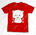 create eye catching custom and typography cat t shirt design