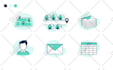 design custom icon set for website and app