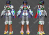 create detailed 3d character for animation and games