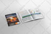 design a bifold brochure that makes your brand look premium