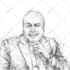create cool scribble portrait art vector from portrait photo