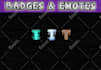 create custom twitch sub badges, twitch sub emotes, bit badges