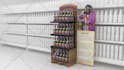 design pos materials, end caps, trade displays