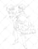draw awesome anime into lineart sfw or nsfw