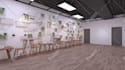 restaurant bar cafe lounge interior design 3d render