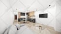 render the exterior and interior 3d from sketchup