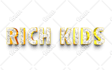 design all type glitter logo silver,gold and diamond