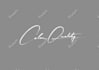 do fully custom handwritten signature or monogram logo