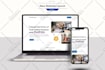 design clean ebook author, book author website