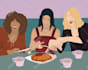 design flat people illustrations in adobe illustartor