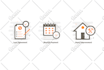 design custom vector hand drawn icon set  illustrations